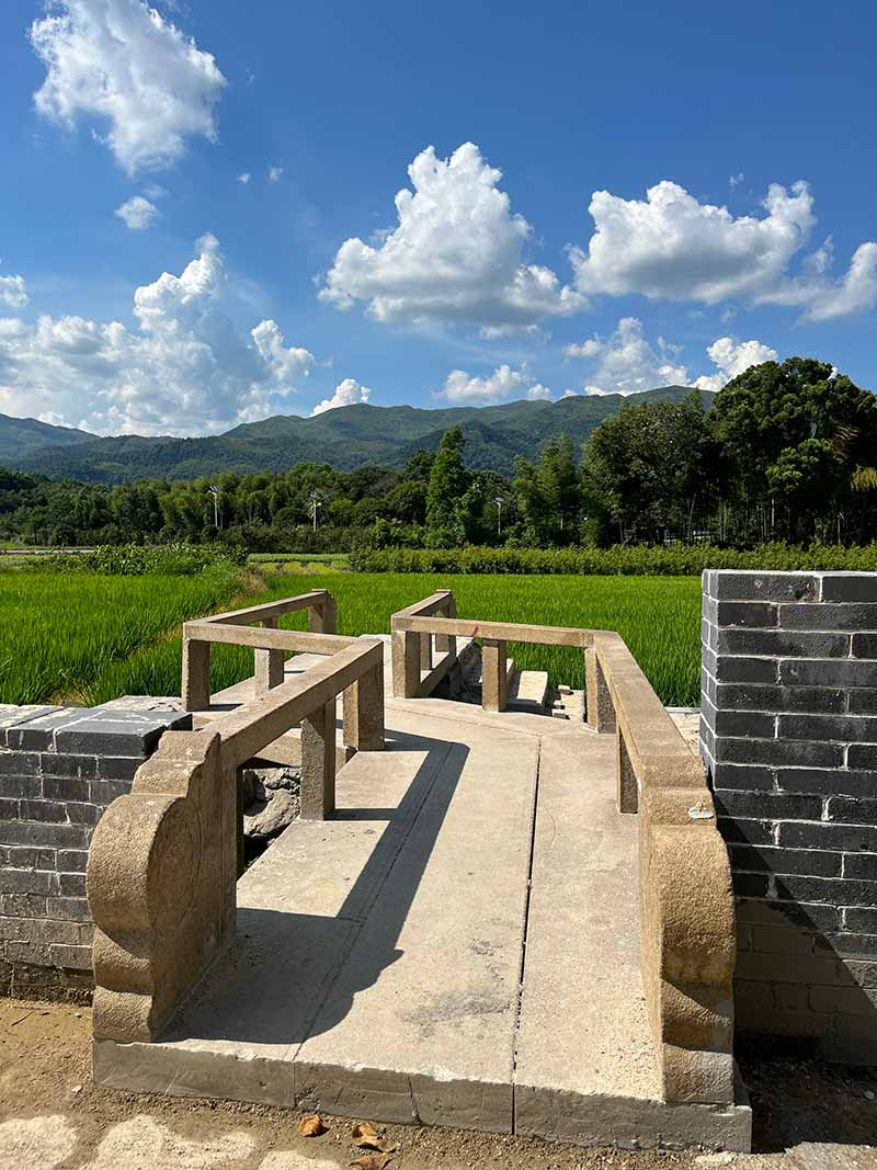 浙江花岗岩仿古石材景区使用案例