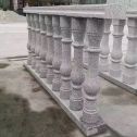 浙江 芝麻白圆形光面花瓶柱，栏杆