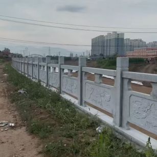 浙江 石材河道栏杆