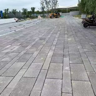 浙江仿古石铺装效果