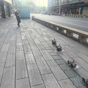 浙江仿古石铺装效果