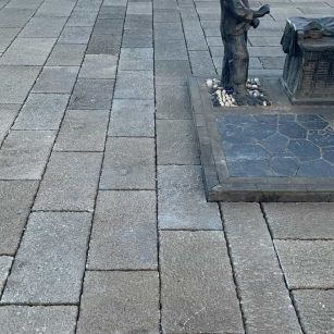 浙江仿古石铺装效果