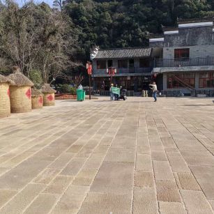 浙江仿古石铺装效果