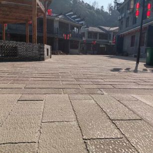 浙江仿古石铺装效果