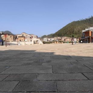浙江仿古石铺装效果