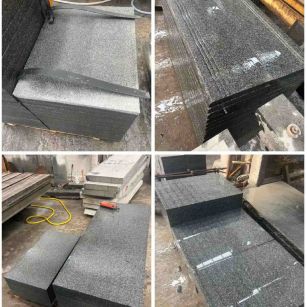 浙江 芝麻黑地铺石材