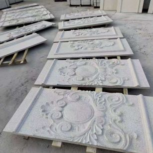 浙江 芝麻白干挂雕花板