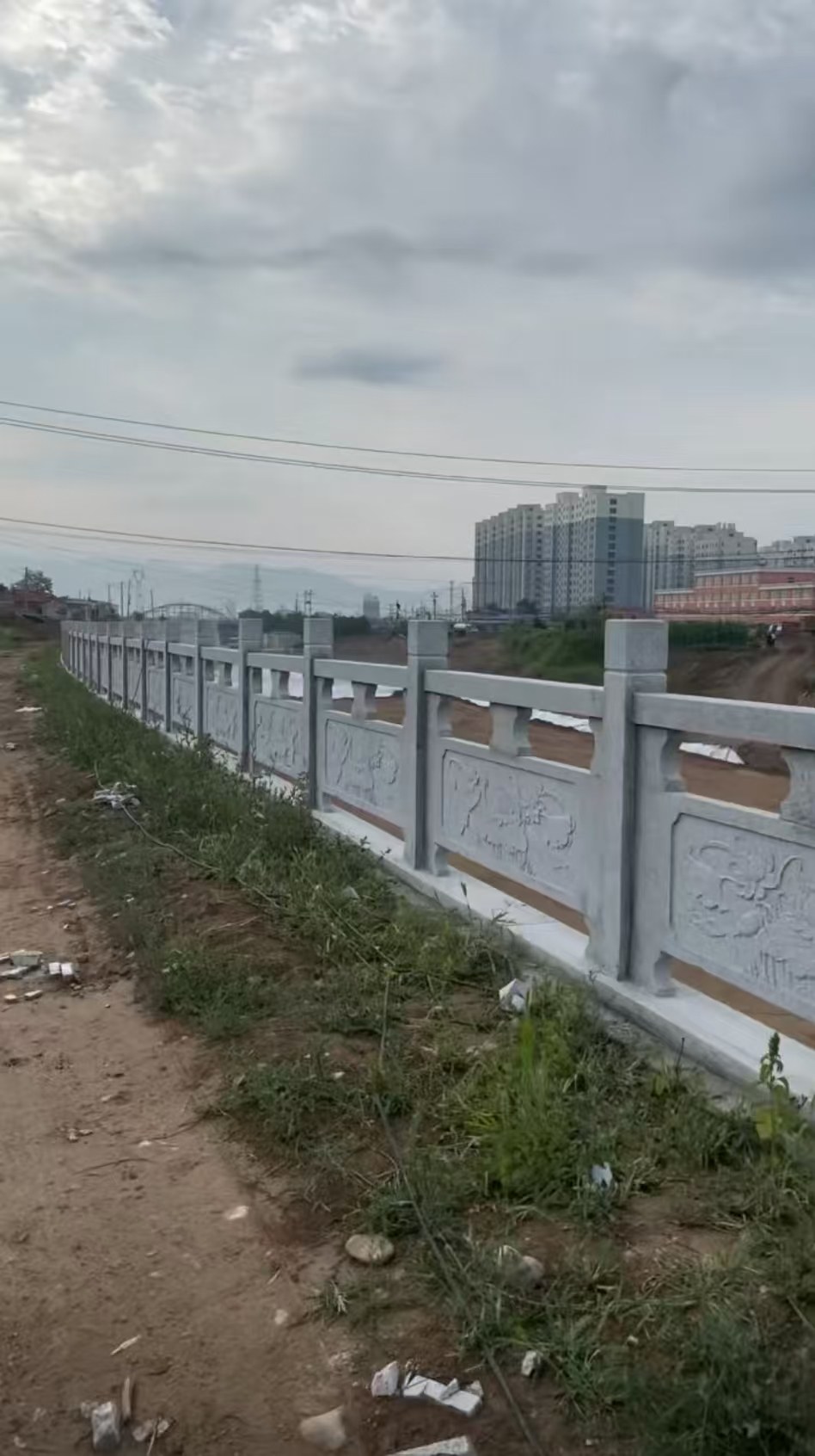 浙江 石材河道栏杆