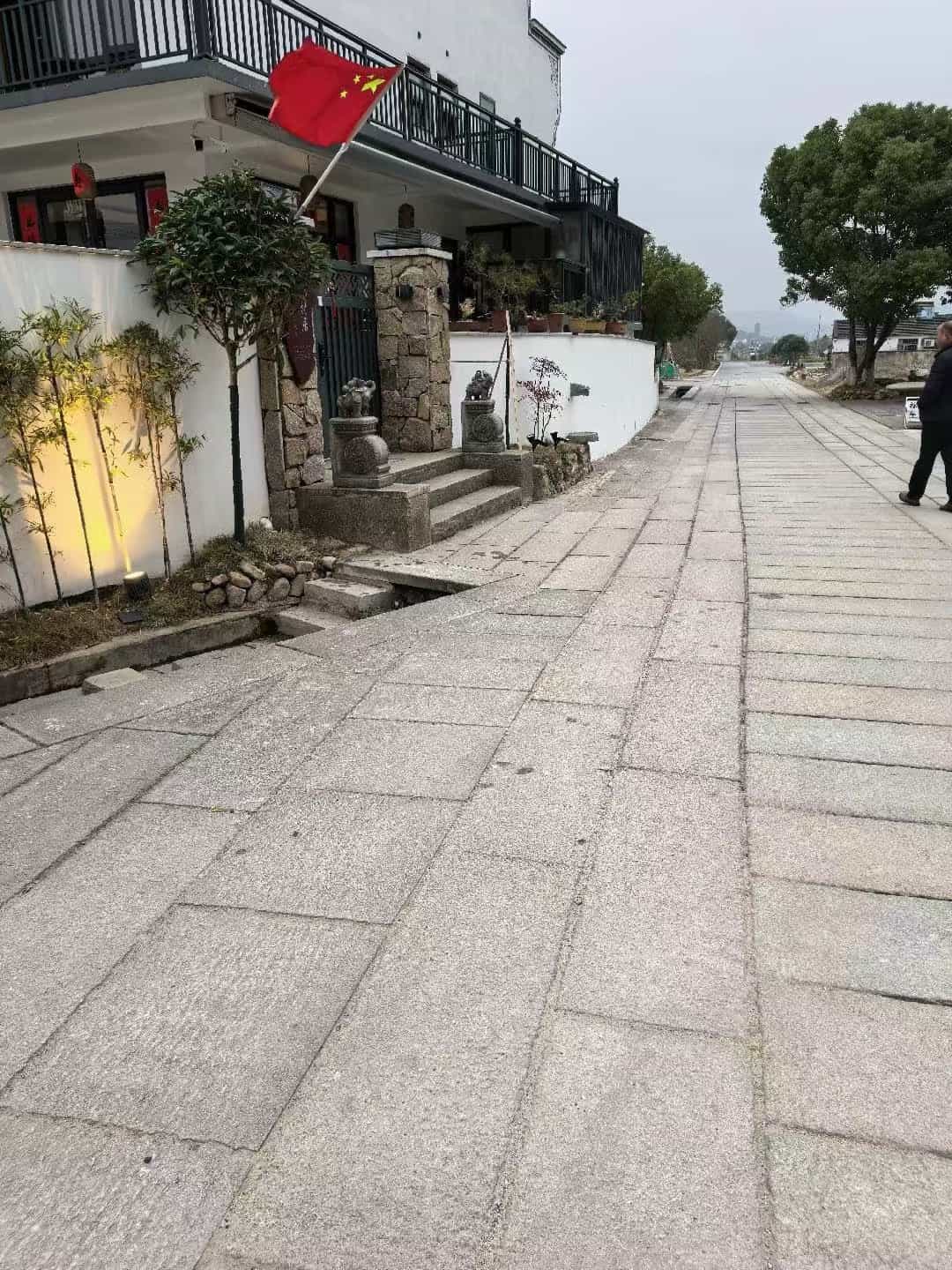 浙江仿古石铺装效果