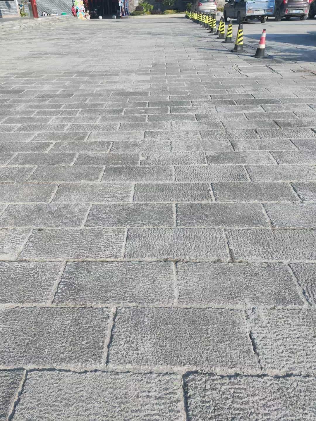 浙江仿古石铺装效果