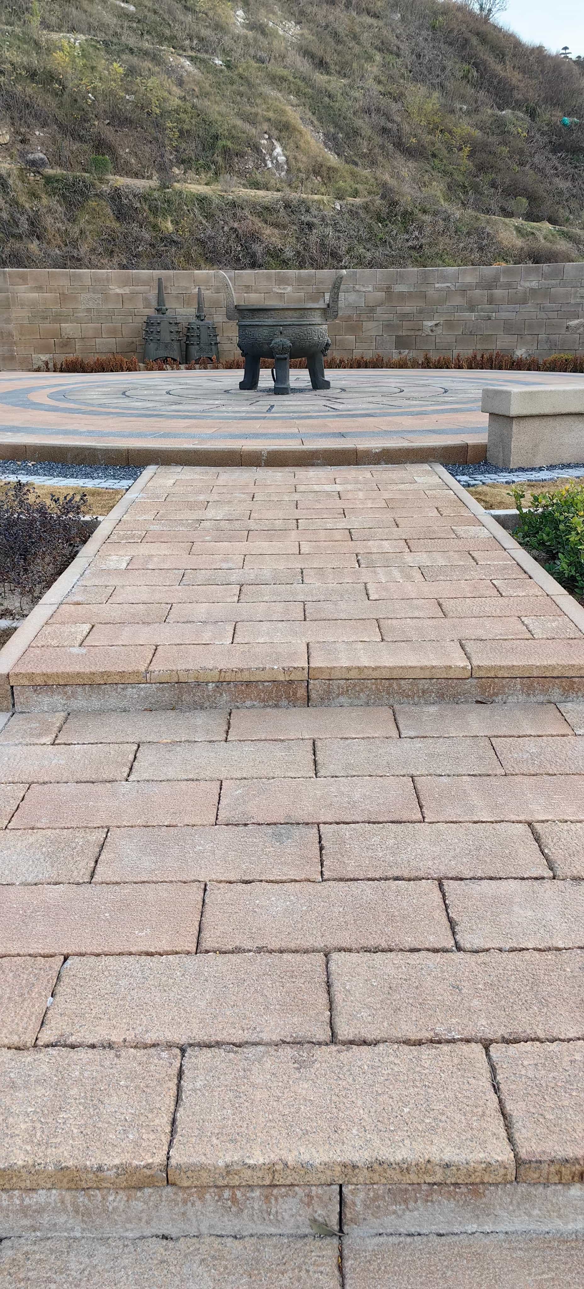 浙江仿古石铺装效果