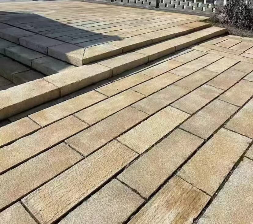 浙江仿古石铺装效果