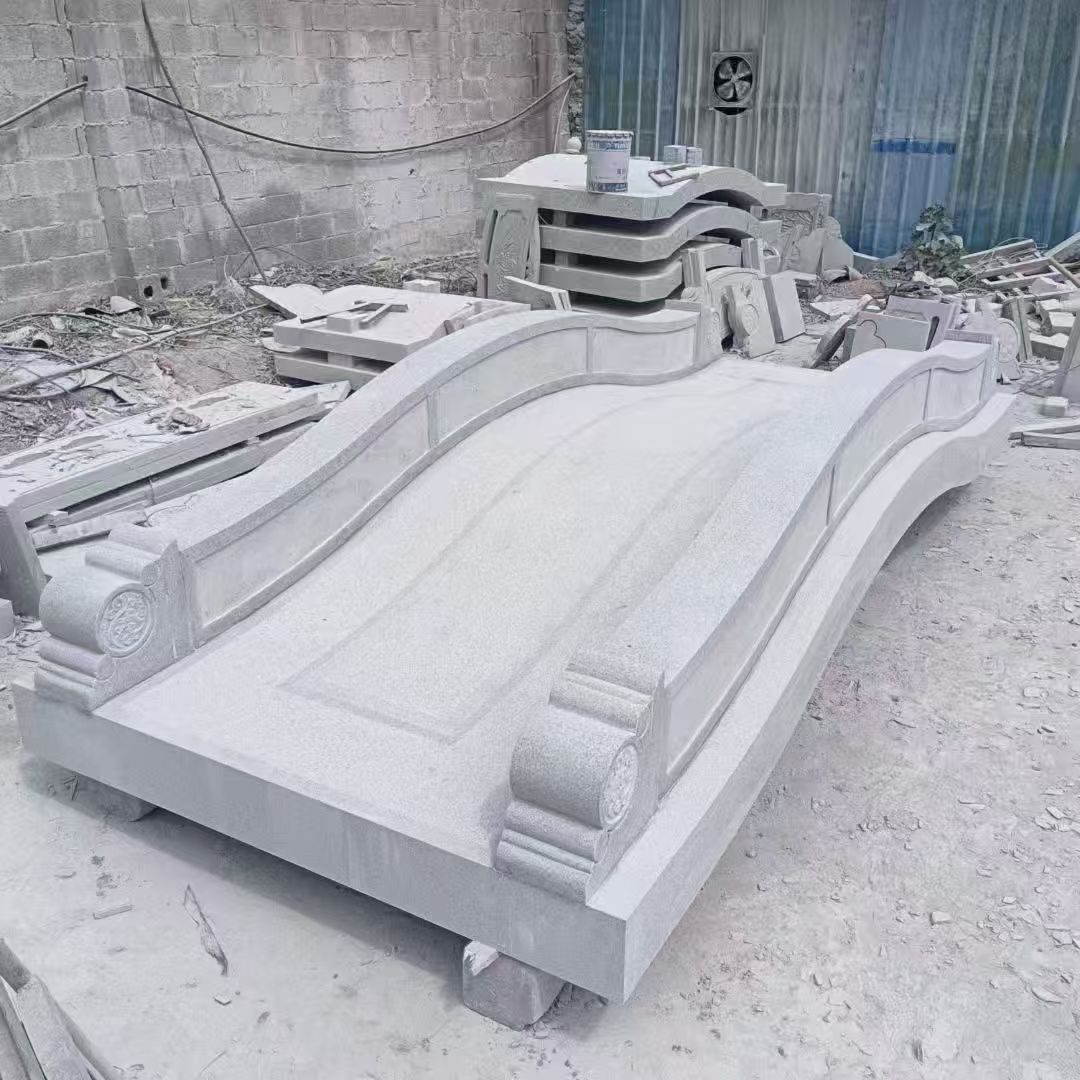 浙江 芝麻灰花岗岩园林景观 小石桥