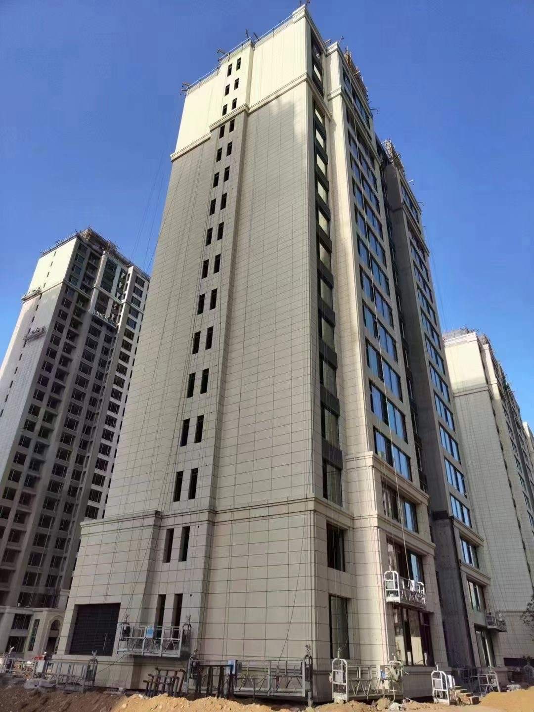浙江黄金麻高端小区，外墙干挂