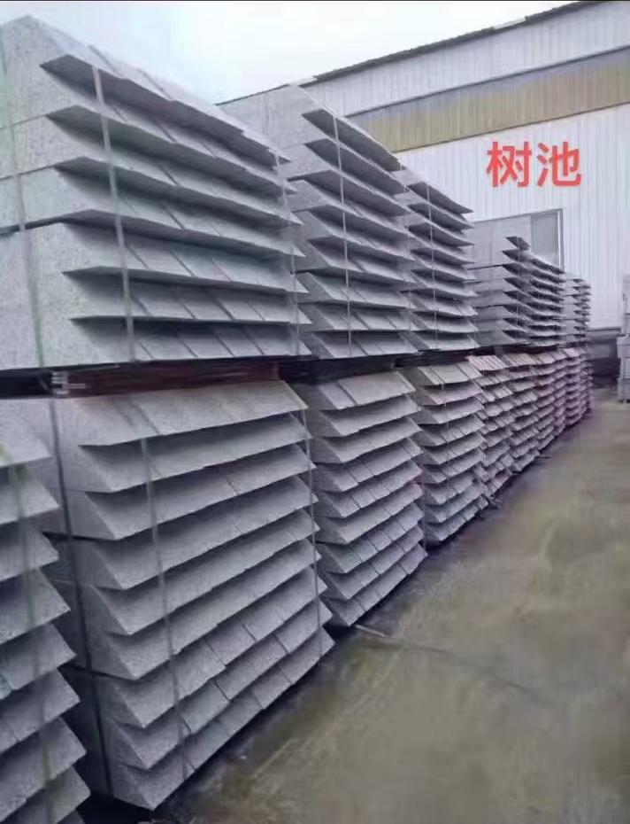 浙江 芝麻灰切头树池